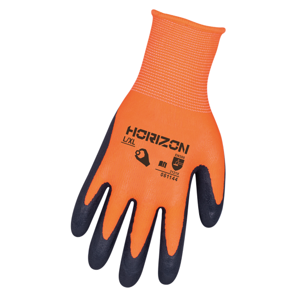 HORIZON 51144 Hi-Vis Latex Foam Coated Gloves