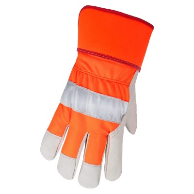 HORIZON 21601 Hi-Vis Cowhide Gloves HORIZON 21601 Hi-Vis Cowhide Gloves