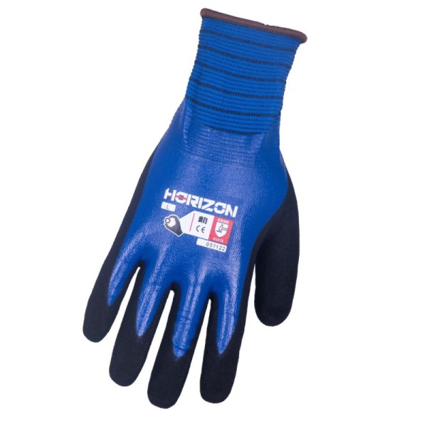 HORIZON 51122 Double Dipped Nitrile Coated Gloves