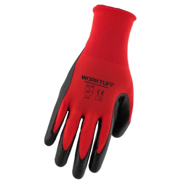 WORKTUFF 51185 Nitrile Coated Gloves Multipack