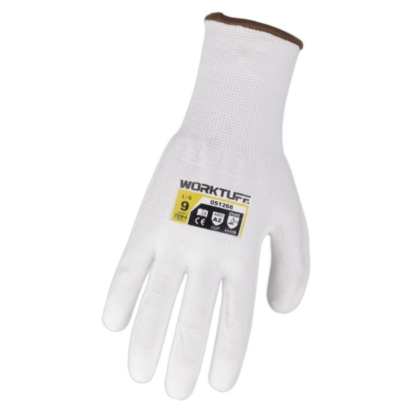WORKTUFF 51266 ANSI A2 Cut Resistant Gloves