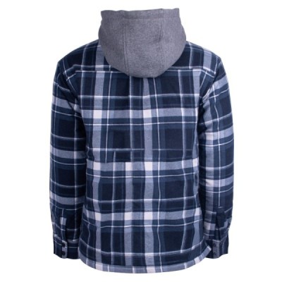 TERRA 100329 Quilted flannel jacket with fooler hood TERRA 100329 Quilted flannel jacket with fooler hood