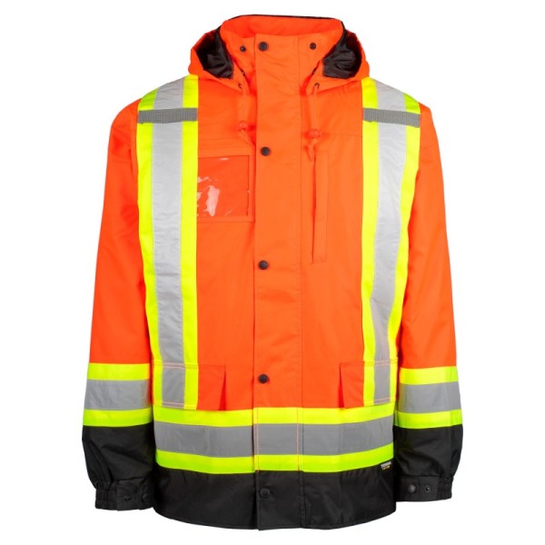 TERRA 116501 Hi-Vis 7 in 1 Jacket