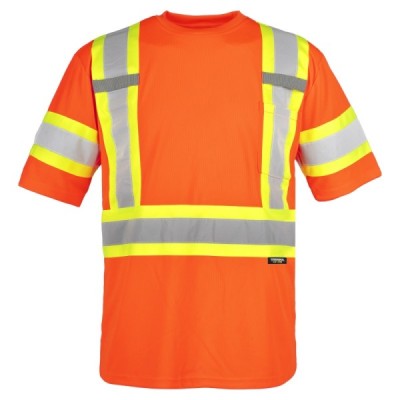 TERRA 116524 Hi-Vis Short Sleeve T-Shirt TERRA 116524 Hi-Vis Short Sleeve T-Shirt
