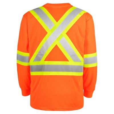 TERRA 116525 Hi-Vis Long Sleeve T-Shirt TERRA 116525 Hi-Vis Long Sleeve T-Shirt