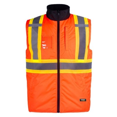 TERRA 116625 Hi-Vis Insulated Reversible Vest TERRA 116625 Hi-Vis Insulated Reversible Vest