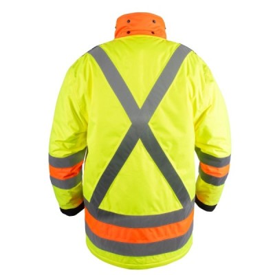 TERRA 116626 Hi-Vis Winter Traffic Jacket TERRA 116626 Hi-Vis Winter Traffic Jacket