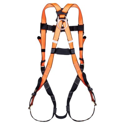 H SERIES 551003 Industrial Safety, 5-Point Adjustable Safety Harness with Tongue Buckles