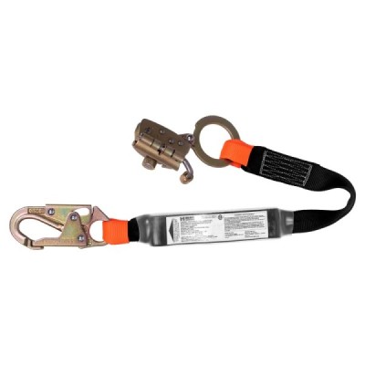 H SERIES 552002 Industrial Safety, Rope Grab with Energy Absorbing Lanyard