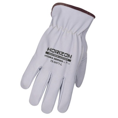 HORIZON 780471 Water Repellent Lined Goatskin Leather Driver's Gloves