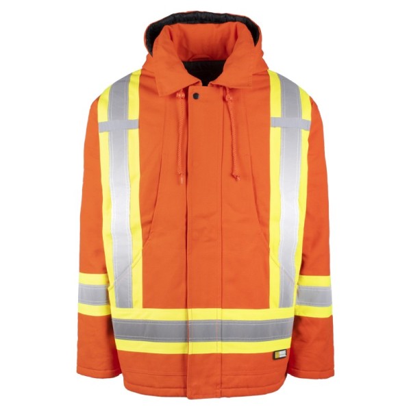 TERRA 116568MH Hi-Vis Lined Canvas Parka