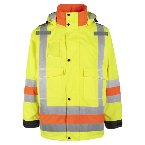 HOLMES WORKWEAR 116601J Industrial Workwear, Waterproof Traffic Jacket