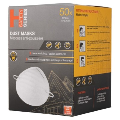 H SERIES 151000HS Industrial Safety, Dust Masks