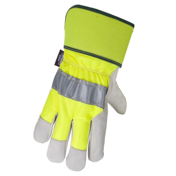HORIZON 21601T Lined Hi-Vis Cowhide Gloves