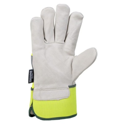 HORIZON 21601T Lined Hi-Vis Cowhide Gloves
