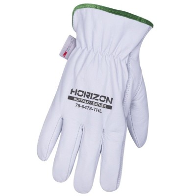 HORIZON 780478TH Lined Buffalo Leather Driver's Gloves