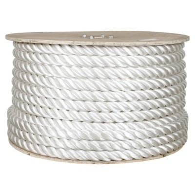 B&B A1NC114/06 Ropes,Nylon 3 Strand, 1 1/4" X 600' Wooden Reel