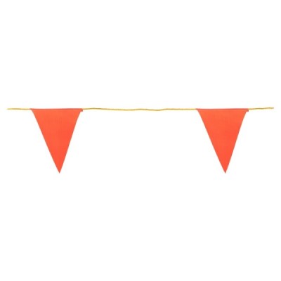 B&B A1NF/100M Ropes,Polypro/Pu Cord With Orange Flags, 100 Meters