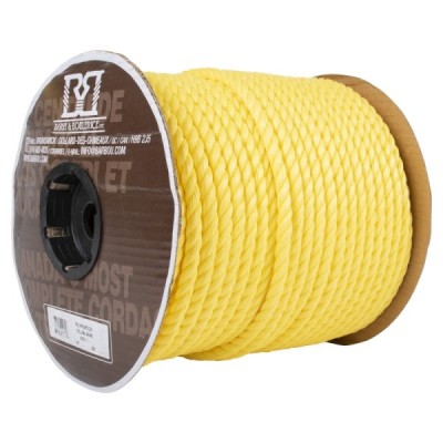 B&B A1PJ/012 Ropes,Polypropylene Jumbo, Yellow, 1/2" X 335'