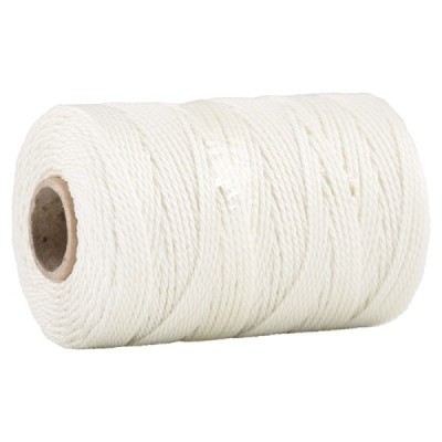 B&B G1450/18 Ropes,(Cb 12)Mason Line, Nylon Twisted, White, 525'