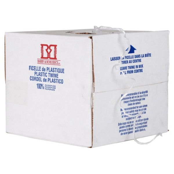 B&B J1P/0700 Ropes,Polypropylene Tying Twine, White, 7000' 180 Lbs