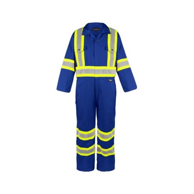 TERRA 116581 Hi-Vis Unlined Coverall TERRA 116581 Hi-Vis Unlined Coverall