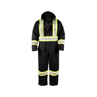 TERRA 116571 Hi-Vis Lined Canvas Coverall TERRA 116571 Hi-Vis Lined Canvas Coverall