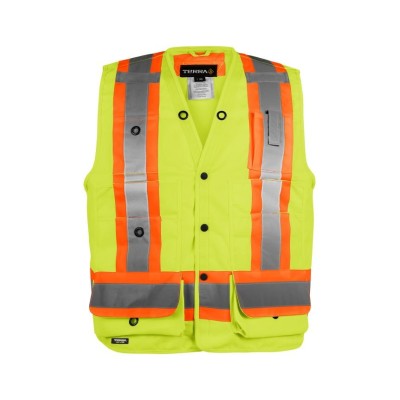 TERRA 116522 Hi-Vis Surveyor's Vest TERRA 116522 Hi-Vis Surveyor's Vest
