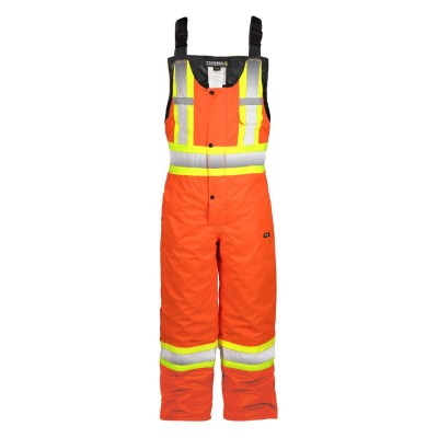 TERRA 116507 Hi-Vis Lined Bib Overall TERRA 116507 Hi-Vis Lined Bib Overall